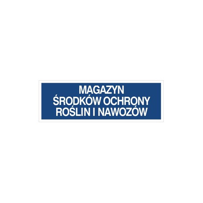 Magazyn środków ochrony roślin i nawozów (801-115)