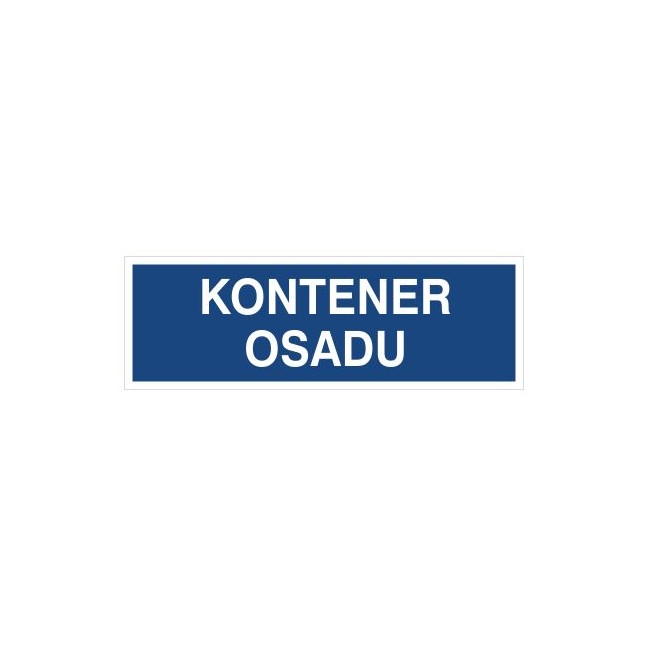 Kontener osadu (801-116) Kontener osadu (801-116)
