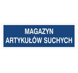 Magazyn artykułów suchych (801-118)