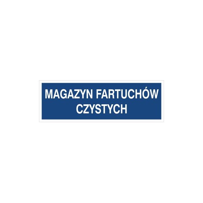 Magazyn fartuchów czystych (801-124)