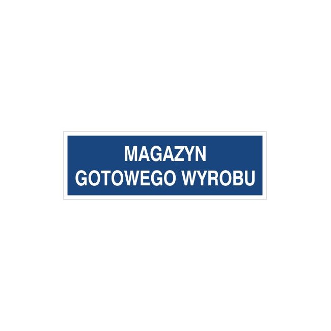 Magazyn głównego wyrobu (801-125)