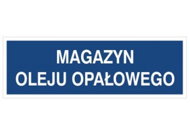 Magazyn oleju opałowego (801-132)