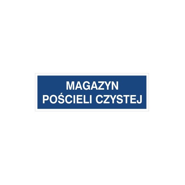 Magazyn pościeli czystej (801-139)