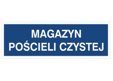 Magazyn pościeli czystej (801-139)