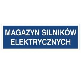 Magazyn silników elektrycznych (801-142)