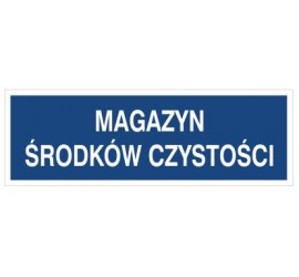 Magazyn środków czystości (801-148)