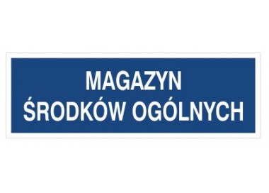 Magazyn środków ogólnych (801-149)