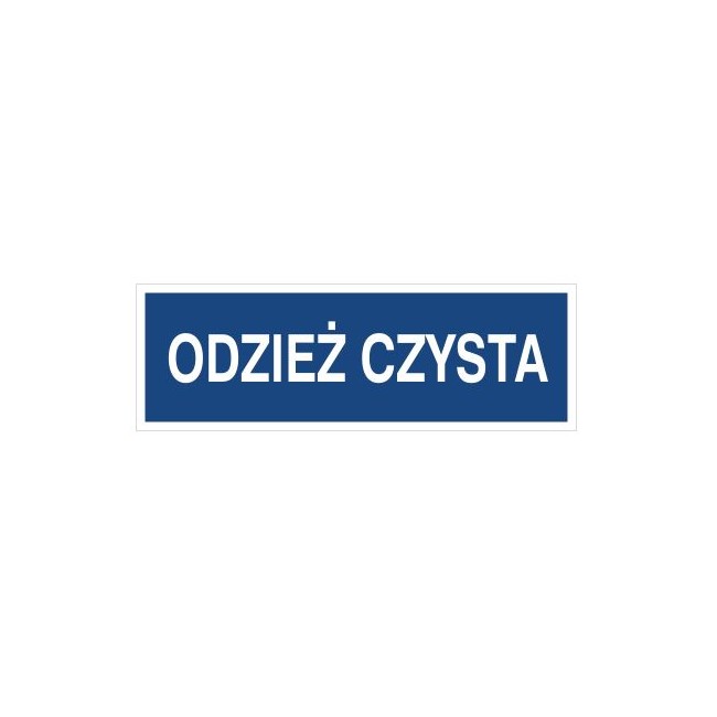 Odzież czysta (801-160)