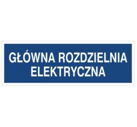 Główna rozdzielnia elektryczna (801-169)