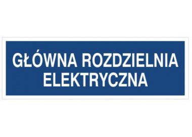 Główna rozdzielnia elektryczna (801-169)