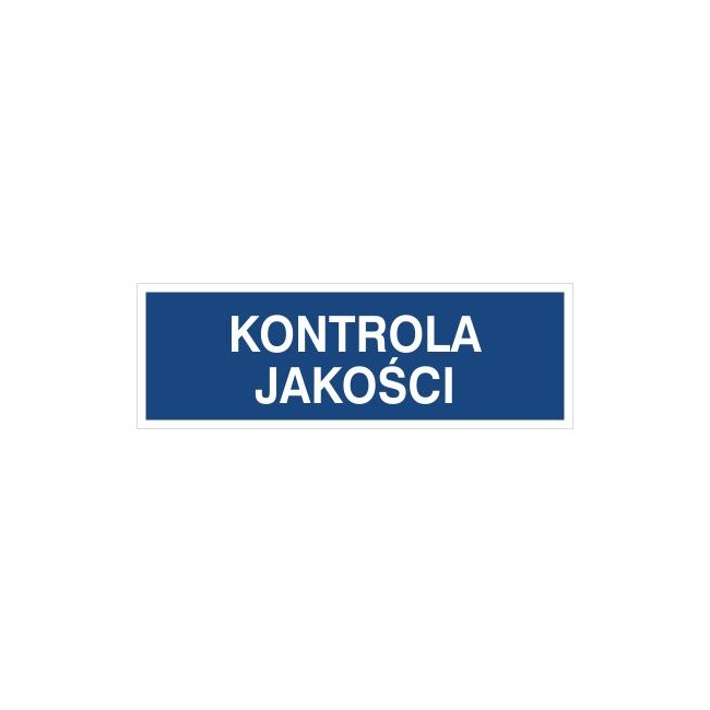 Kontrola jakości (801-173)