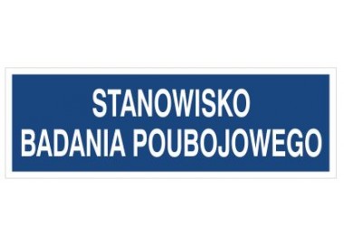 Stanowisko badania poubojowego (801-204)