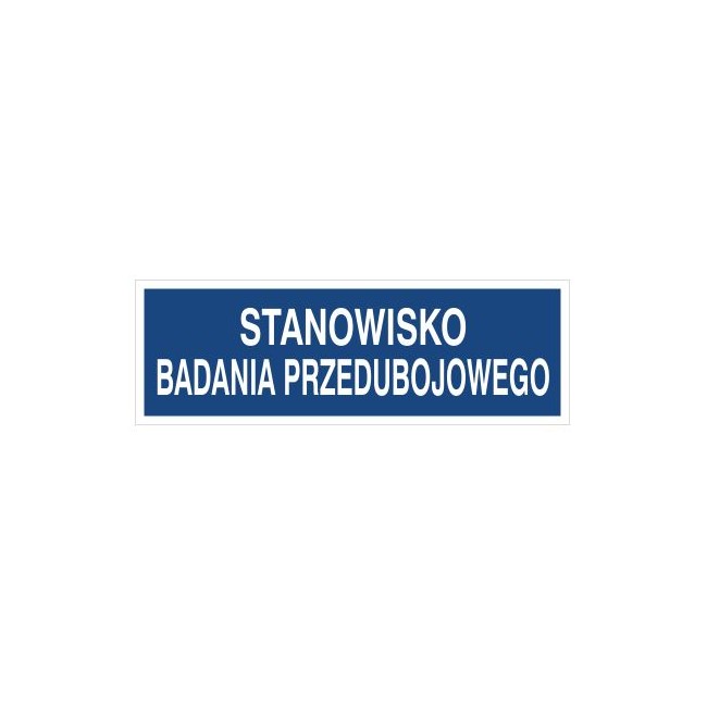 Stanowisko badania przedubojowego (801-205)