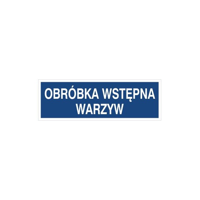 Obróbka wstępna warzyw (801-213)