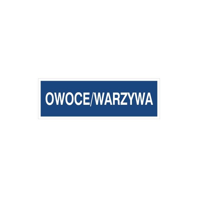 Owoce - warzywa (801-216)