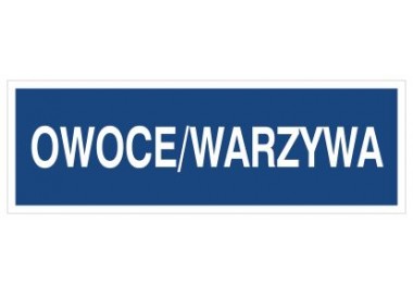 Owoce - warzywa (801-216)