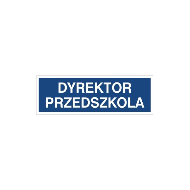 Dyrektor przedszkola (801-220)