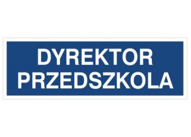 Dyrektor przedszkola (801-220)