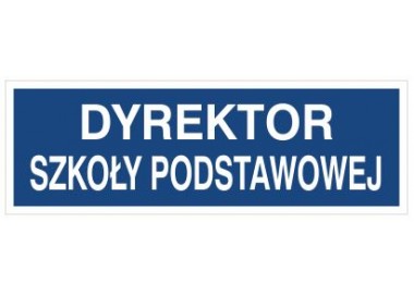 Dyrektor szkoły podstawowej (801-221)