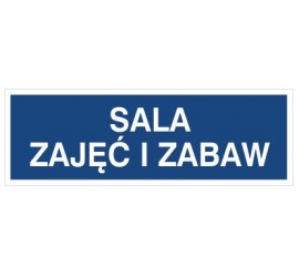 Sala zająć i zabaw (801-231)