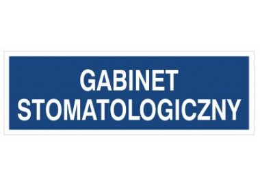 Gabinet stomatologiczny (801-242)