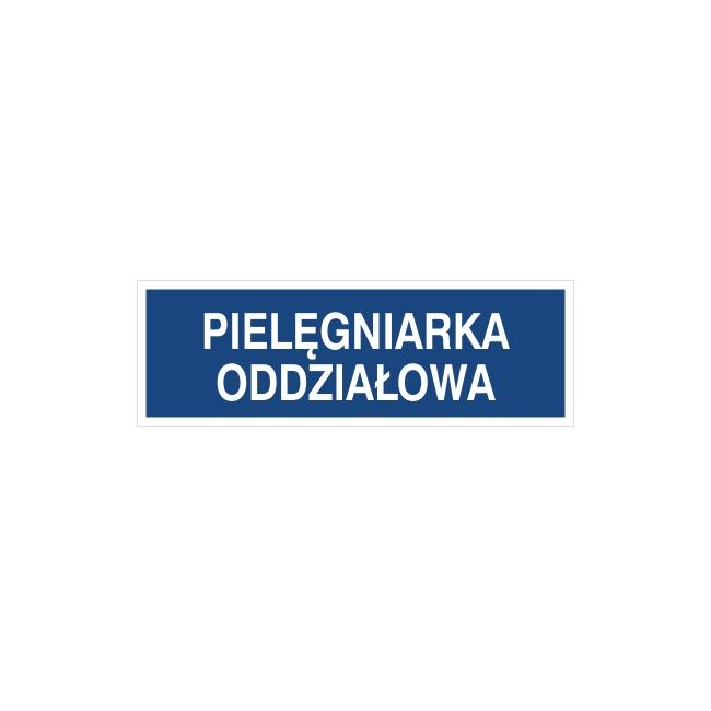 Pielęgniarka oddziałowa (801-245)