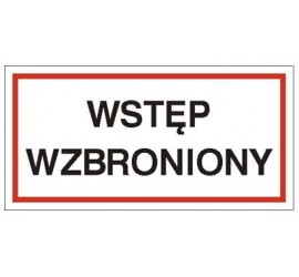 Wstęp wzbroniony (813-02)