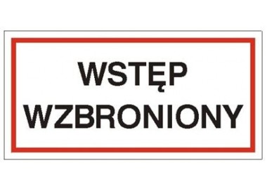 Wstęp wzbroniony (813-02)