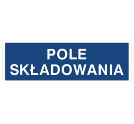 Pole składowania (802-01)