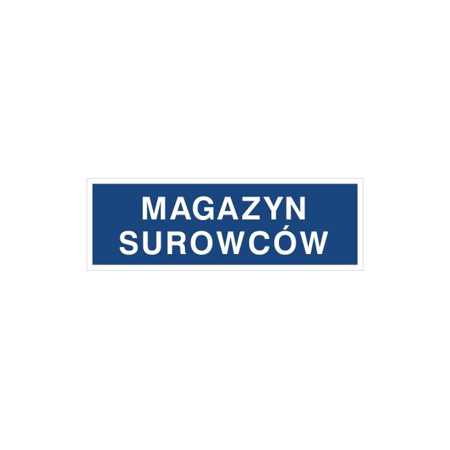 Magazyn surowców (802-03)