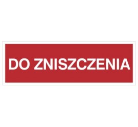 Do zniszczenia (802-07)