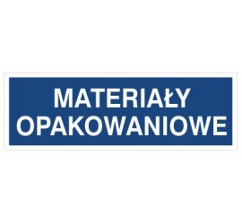 Materiały opakowaniowe...