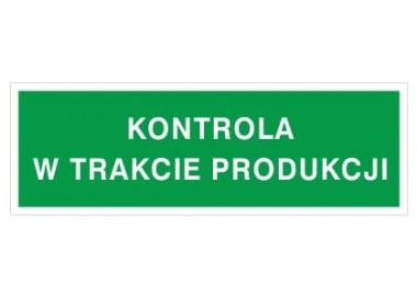 Kontrola w trakcie produkcji (802-10)