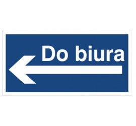 Do biura (kierunek w lewo) (865-38)