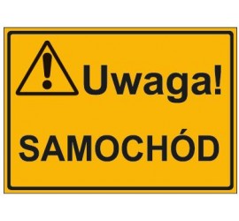 UWAGA! SAMOCHÓD (319-43)