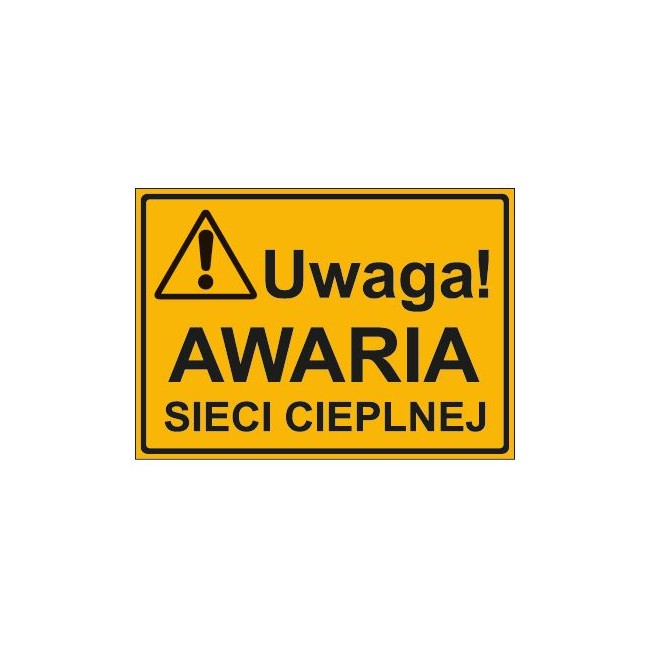 UWAGA! AWARIA SIECI CIEPLNEJ (319-46)