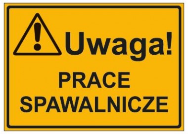 UWAGA! PRACE SPAWALNICZE (319-49)