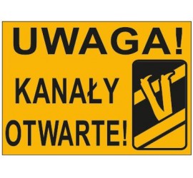 UWAGA! KANAŁY OTWARTE (319-54)