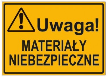 UWAGA! MATERIAŁY NIEBEZPIECZNE (319-71)